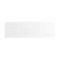 Flat Cover Plate with Lines 500 x 1600 Gloss White