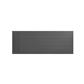 Flat Cover Plate with Lines 600 x 1600 Matt Anthracite