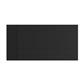 Flat Cover Plate with Lines 600 x 1200 Matt Black