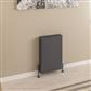 Keynsham Type 22 Panel Radiator 600 x 400 with Flat Designer Cover Matt Anthracite