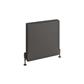 Keynsham Type 22 Panel Radiator 600 x 600 with Flat Designer Cover Matt Anthracite