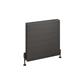 Keynsham Type 22 Panel Radiator 600 x 600 with Lined Designer Cover Matt Anthracite