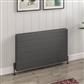 Keynsham Type 22 Panel Radiator 600 x 1000 with Lined Designer Cover Matt Anthracite