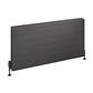 Keynsham Type 22 Panel Radiator 600 x 1200 with Lined Designer Cover Matt Anthracite