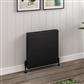 Keynsham Type 22 Panel Radiator 600 x 600 with Lined Designer Cover Matt Black