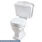 Tamarind Cistern with Fittings and Push Button - White