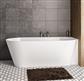 Bray 1600x780x580mm Right Hand Bath - White