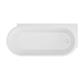 Bray 1600x780x580mm Right Hand Bath - White