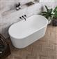 Isleworth 1500x750x580mm (445mm Depth) Freestanding Bath - White