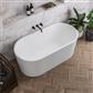 Isleworth 1650x750x580mm (430mm Depth) Freestanding Bath - White