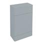 Cavone 50cm (W) x 250cm (D) WC Unit - Matt Grey