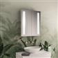 Castellano 600x700mm 2 door LED mirror 