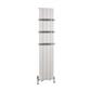 Mersey 1800 x 375 Aluminium Radiator Matt White