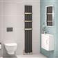 Mersey 1800 x 280 Aluminium Radiator Matt Anthracite