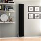 Mersey 1800 x 280 Aluminium Radiator Matt Black