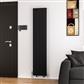 Trent 1800 x 375 Aluminium Radiator Matt Black