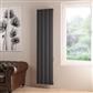 Derwent 1800 x 404 Dry Element Aluminium Radiator Matt Anthracite