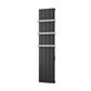 Derwent 1800 x 404 Dry Element Aluminium Radiator Matt Anthracite