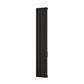 Derwent 1800 x 304 Dry Element Aluminium Radiator Matt Black