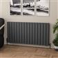 Warrington 600 x 1216 Radiator Type20 Matt Anthracite