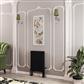 Imperia 3 Column Radiator 600 x 470mm Matt Black