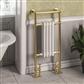 Avon 960 x 429 Brushed Brass / Gloss White