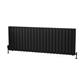 Warrington 600 x 1672 Radiator Type20 Matt Black