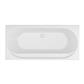 Biscay Reef 1600x800x440 Double ended 5mm Bath