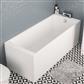 Rockall Single Ended (SE) 1675 x 700 x 440mm 5mm Bath - Matt White