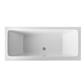 Portland Double Ended (DE) 1700 x 700 x 440mm Beauforte Bath - White