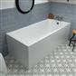 Rockall Single Ended (SE) 1600 x 700 x 440mm Beauforte Bath - White