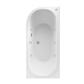 Biscay 1700 x 800 x 440mm Right Hand (RH) 6 Jet Whirlpool Beauforte Bath - White