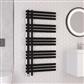 Loddon Dry Element Towel Rail 1200 x 600 Matt Black