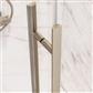 Vantage 2000 6mm Easy Clean 1100x800mm Offset Quadrant Shower Enclosure - Brushed Brass