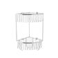 Baskets Double Basket - Chrome