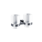 Asti Double Tumbler Holder - Chrome