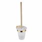 Asti Toilet Brush Holder - Brushed Brass