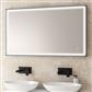 Castelli 800x600mm LED Framed Bathroom Mirror - Black