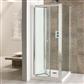 Volente 6mm 1850mm x 700mm Bi-Fold Shower Door - Chrome