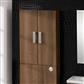 Oslo tall unit cupboard 500 x 800 x 200mm Dark Walnut