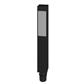 Modern Square Full Spray Single Function Shower Handset - Matt Black