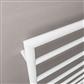 Kenilworth 800 x 600mm. Towel Rail Matt White