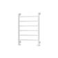 Loxley 800 x 600mm. Towel Rail Matt White