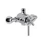 Exposed Thermostatic Crosshead Shower Valve  - Chrome