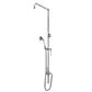 Adjustable Height (1041-1361mm) Stratford Traditional Riser Kit with Diverter & Shower Kit - Chrome