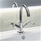 Leith Basin Mono Tap with Push Button Waste Chrome