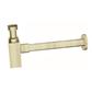 Cottisford Square Bottle Trap Brushed Brass