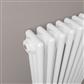 Rivassa 3 Column Radiator 600 x 833mm Gloss White