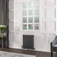 Rivassa 3 Column Radiator 600 x 518mm Matt Anthracite