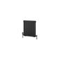 Rivassa 3 Column Radiator 600 x 518mm Matt Anthracite